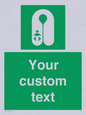 SL7228: Custom sign safe condition Infant's lifejacket