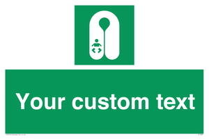 SL7228: Custom sign safe condition Infant's lifejacket
