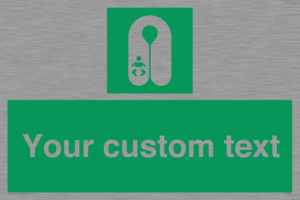 SL7228: Custom sign safe condition Infant's lifejacket