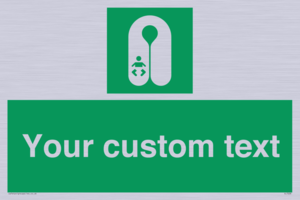 SL7228: Custom sign safe condition Infant's lifejacket