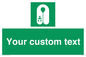 SL7228: Custom sign safe condition Infant's lifejacket