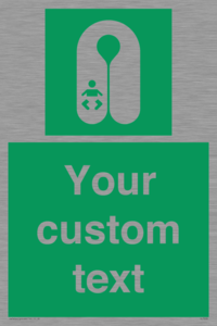 SL7228: Custom sign safe condition Infant's lifejacket