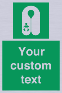 SL7228: Custom sign safe condition Infant's lifejacket