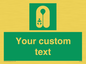 SL7228: Custom sign safe condition Infant's lifejacket
