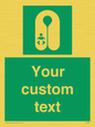 SL7228: Custom sign safe condition Infant's lifejacket