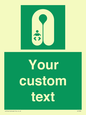 SL7228: Custom sign safe condition Infant's lifejacket