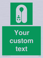SL7228: Custom sign safe condition Infant's lifejacket