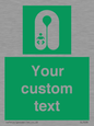 SL7228: Custom sign safe condition Infant's lifejacket