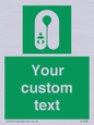 SL7228: Custom sign safe condition Infant's lifejacket