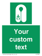 SL7228: Custom sign safe condition Infant's lifejacket