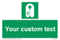 SL7228: Custom sign safe condition Infant's lifejacket