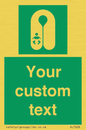 SL7228: Custom sign safe condition Infant's lifejacket