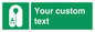 SL7228: Custom sign safe condition Infant's lifejacket