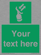 SL7229: Custom sign safe condition Search and rescue transponder