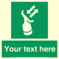 SL7229: Custom sign safe condition Search and rescue transponder