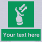 SL7229: Custom sign safe condition Search and rescue transponder