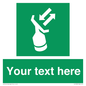 SL7229: Custom sign safe condition Search and rescue transponder
