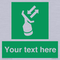 SL7229: Custom sign safe condition Search and rescue transponder