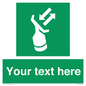 SL7229: Custom sign safe condition Search and rescue transponder