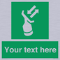 SL7229: Custom sign safe condition Search and rescue transponder