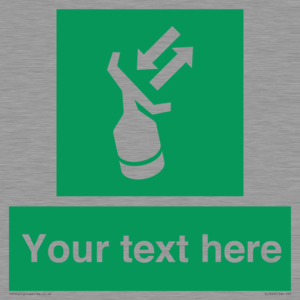 SL7229: Custom sign safe condition Search and rescue transponder