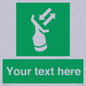 SL7229: Custom sign safe condition Search and rescue transponder