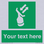 SL7229: Custom sign safe condition Search and rescue transponder