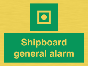 SL7243: Shipboard general alarm
