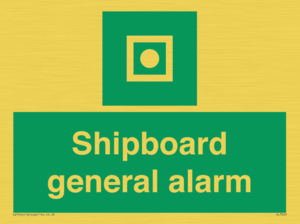 SL7243: Shipboard general alarm