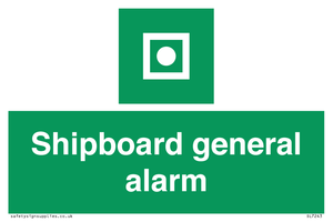 SL7243: Shipboard general alarm