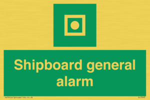 SL7243: Shipboard general alarm