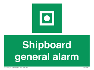 SL7243: Shipboard general alarm