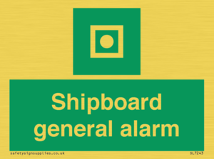 SL7243: Shipboard general alarm