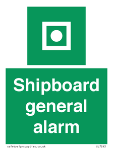 SL7243: Shipboard general alarm