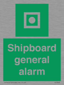 SL7243: Shipboard general alarm
