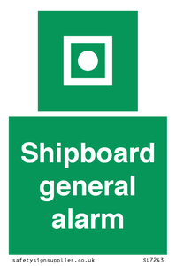 SL7243: Shipboard general alarm