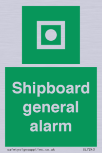 SL7243: Shipboard general alarm