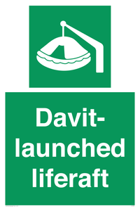 SL7250: Davit-launched liferaft