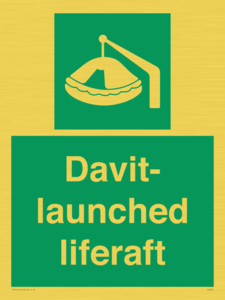 SL7250: Davit-launched liferaft