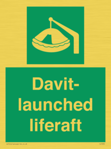 SL7250: Davit-launched liferaft
