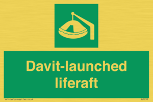SL7250: Davit-launched liferaft