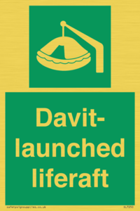 SL7250: Davit-launched liferaft