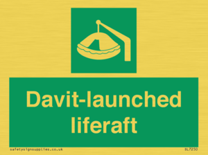 SL7250: Davit-launched liferaft