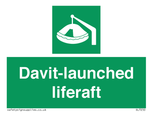 SL7250: Davit-launched liferaft
