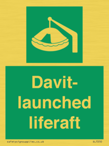 SL7250: Davit-launched liferaft