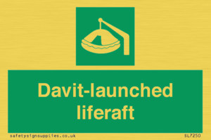 SL7250: Davit-launched liferaft