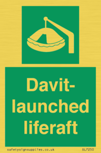 SL7250: Davit-launched liferaft