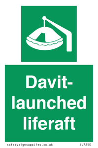 SL7250: Davit-launched liferaft
