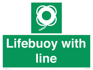 SL7252: Lifebuoy with line