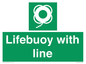 SL7252: Lifebuoy with line